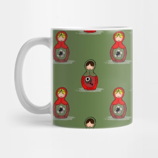 Matryoshka Green Mug